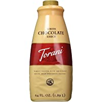 Los mejores  - Torani White Chocolate Sauce- 64 Ounce